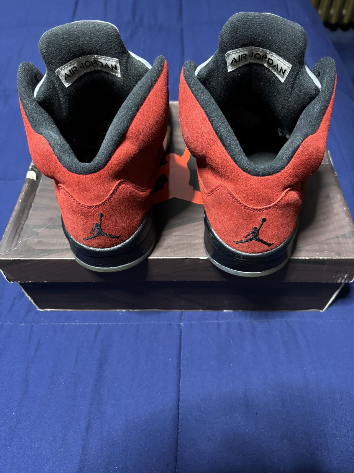 Jordan Brand Jordan 5 Retro Raging Bull 2021 Size 9 Size US 9 / EU 42 - 4 Thumbnail