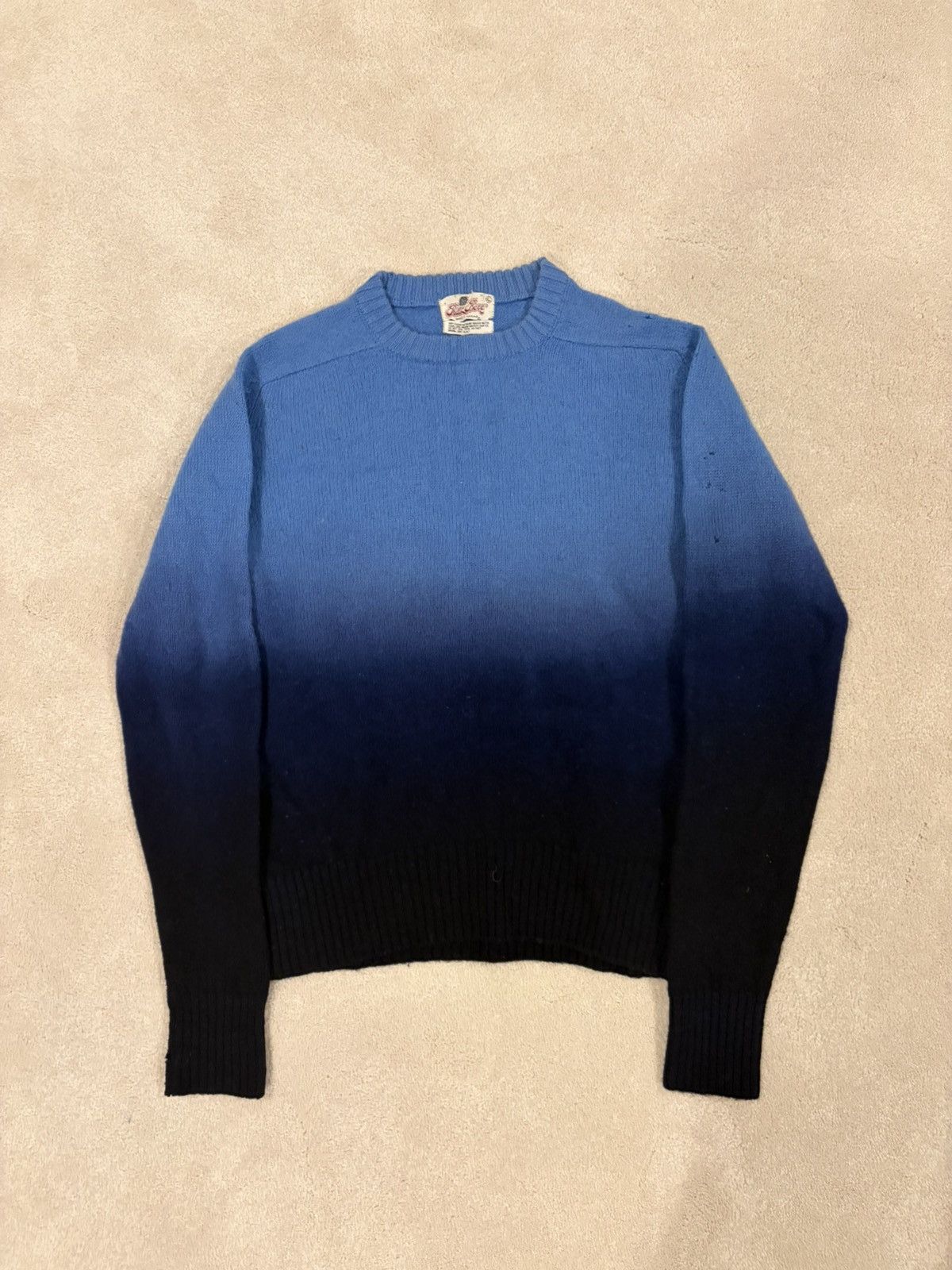 Vintage Vintage Gradient Dye Knit Sweater Size US S / EU 44-46 / 1 - 1 Thumbnail