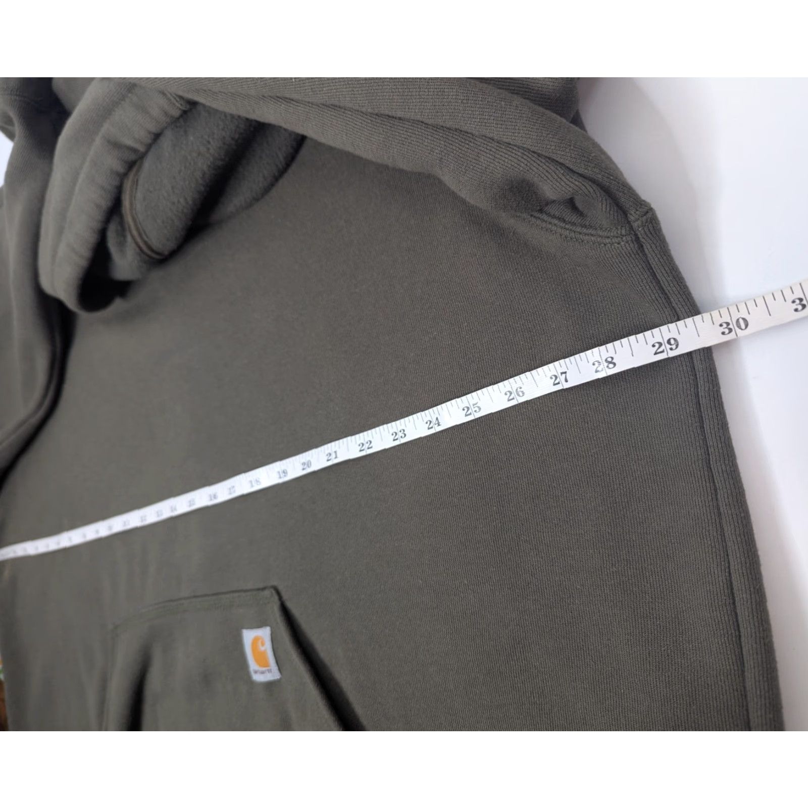 Carhartt Carhartt Mens Hoodie 2XL Original Fit Green Sweatshirt K121-316 Size US XXL / EU 58 / 5 - 6 Thumbnail
