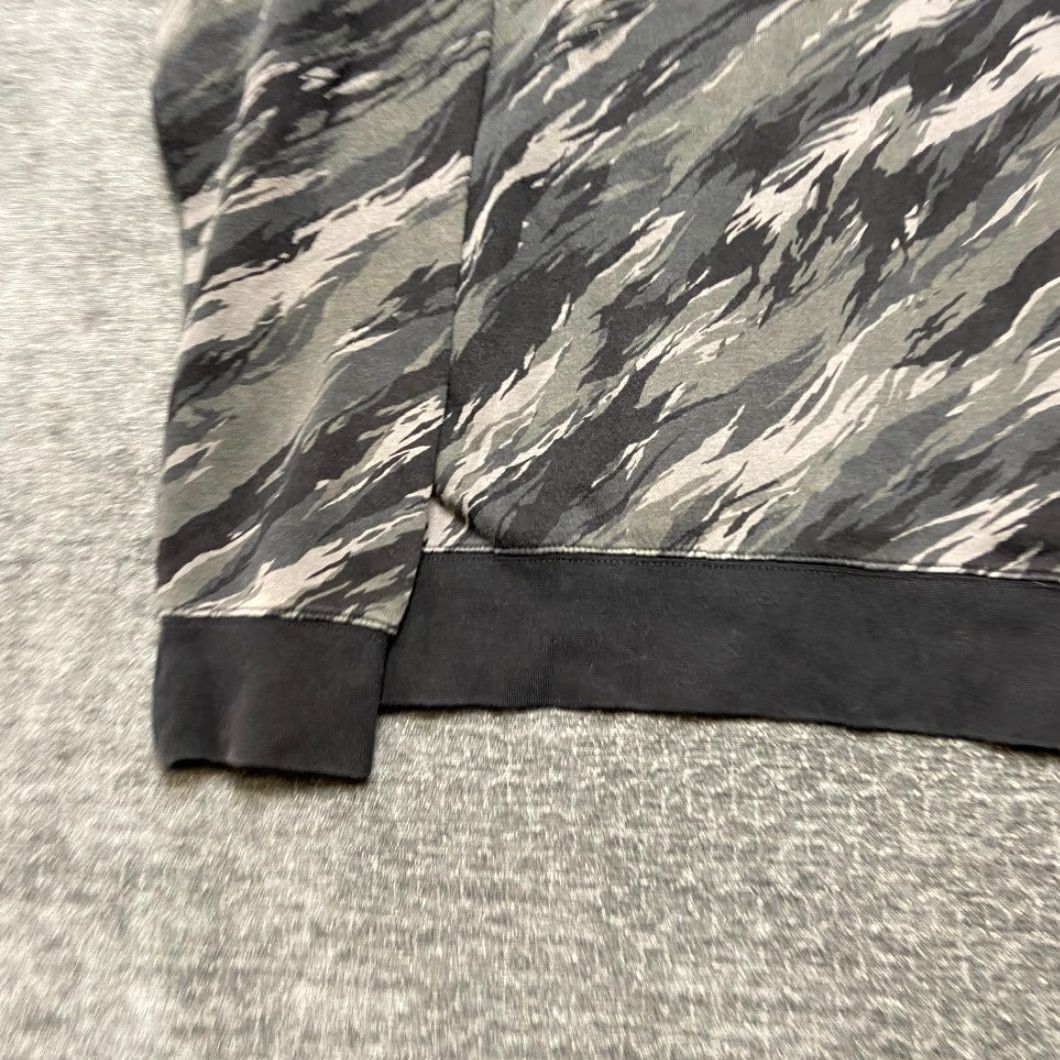 Nike Nike Hoodie Mens XL Black Gray Camo Logo Fleece Lined Kangaroo Pockets Winter Size US XL / EU 56 / 4 - 7 Thumbnail