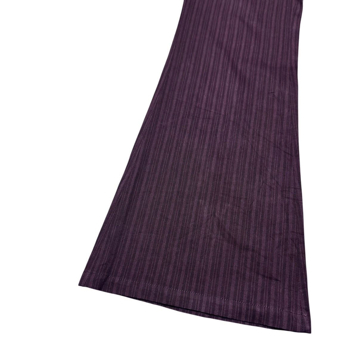 Tornado Mart Tornado Mart expose Button Pinstriped Flare Pants Size US 28 / EU 44 - 7 Thumbnail
