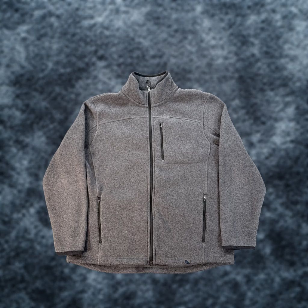 Vintage LL Bean Jacket Mens Large Gray Better Sweater Fleece Outdoor ZIp Windbreaker Polyester L L Bean 291673 Size US L / EU 52-54 / 3 - 1 Thumbnail