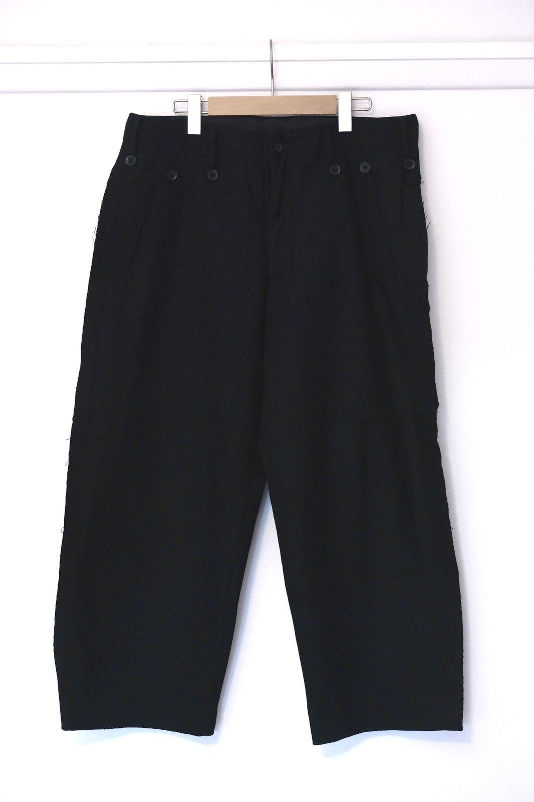 Yohji Yamamoto Yohji Yamamoto pour homme wool trousers wrap AW05/06 Size US 34 / EU 50 - 2 Thumbnail