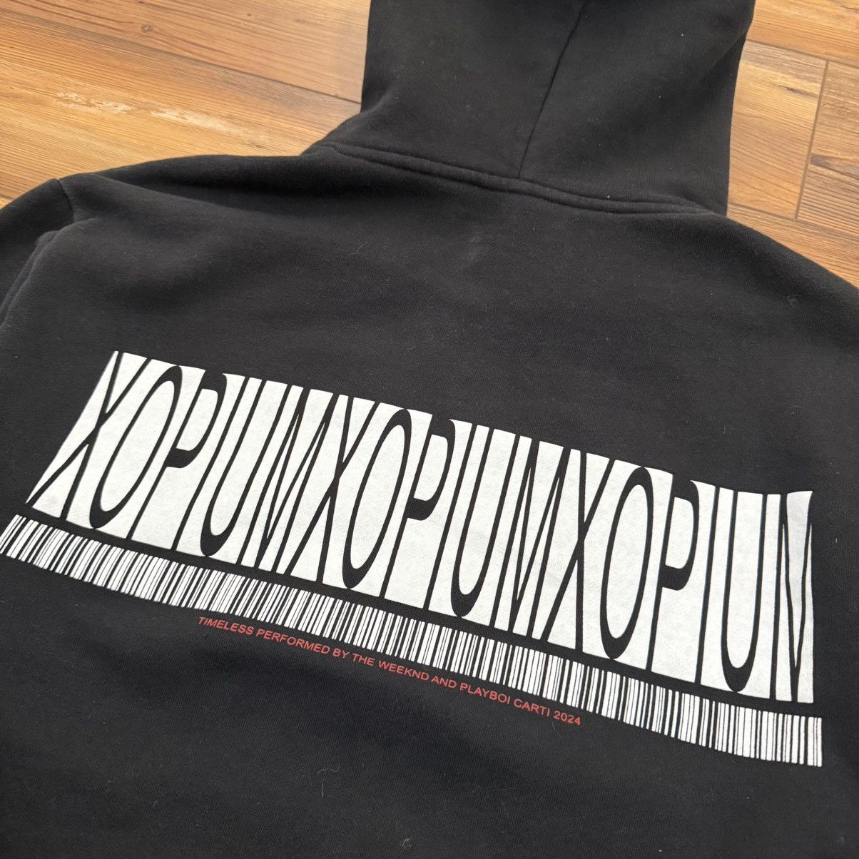 Playboi Carti Playboi Carti Weeknd Black Hurry Tomorrow Timeless Hoodie Size US M / EU 48-50 / 2 - 4 Thumbnail