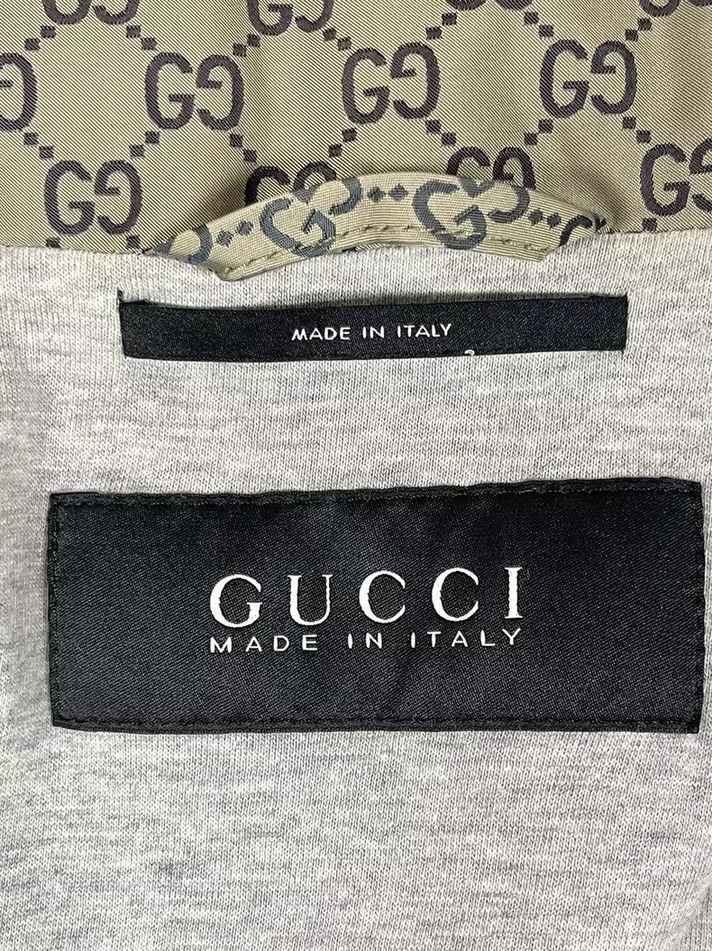 Gucci Gucci Khaki Vintage Logo Zip Jacket-2508 Size US M / EU 48-50 / 2 - 4 Thumbnail