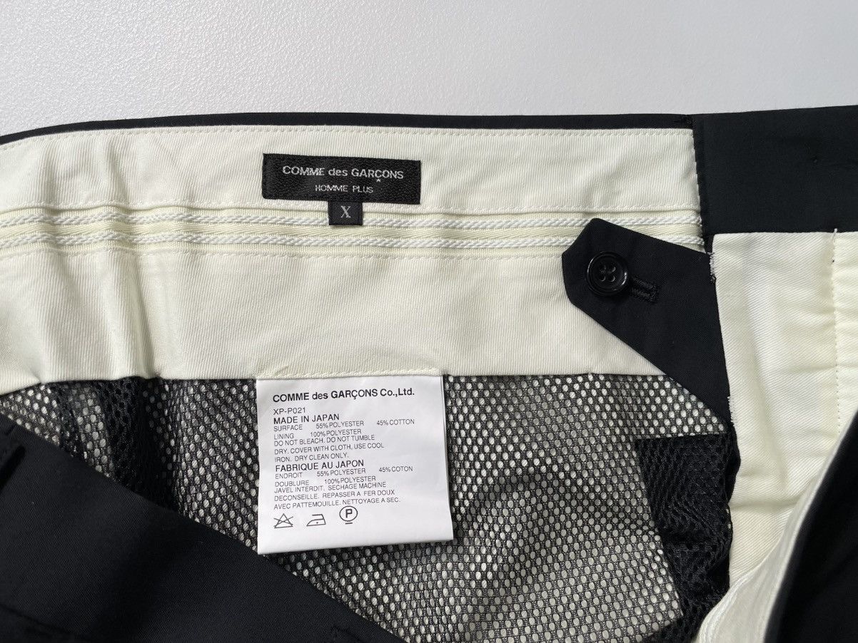 Comme des Garcons Homme Plus S/S 05 Black Nylon Trousers Size US 34 / EU 50 - 5 Thumbnail