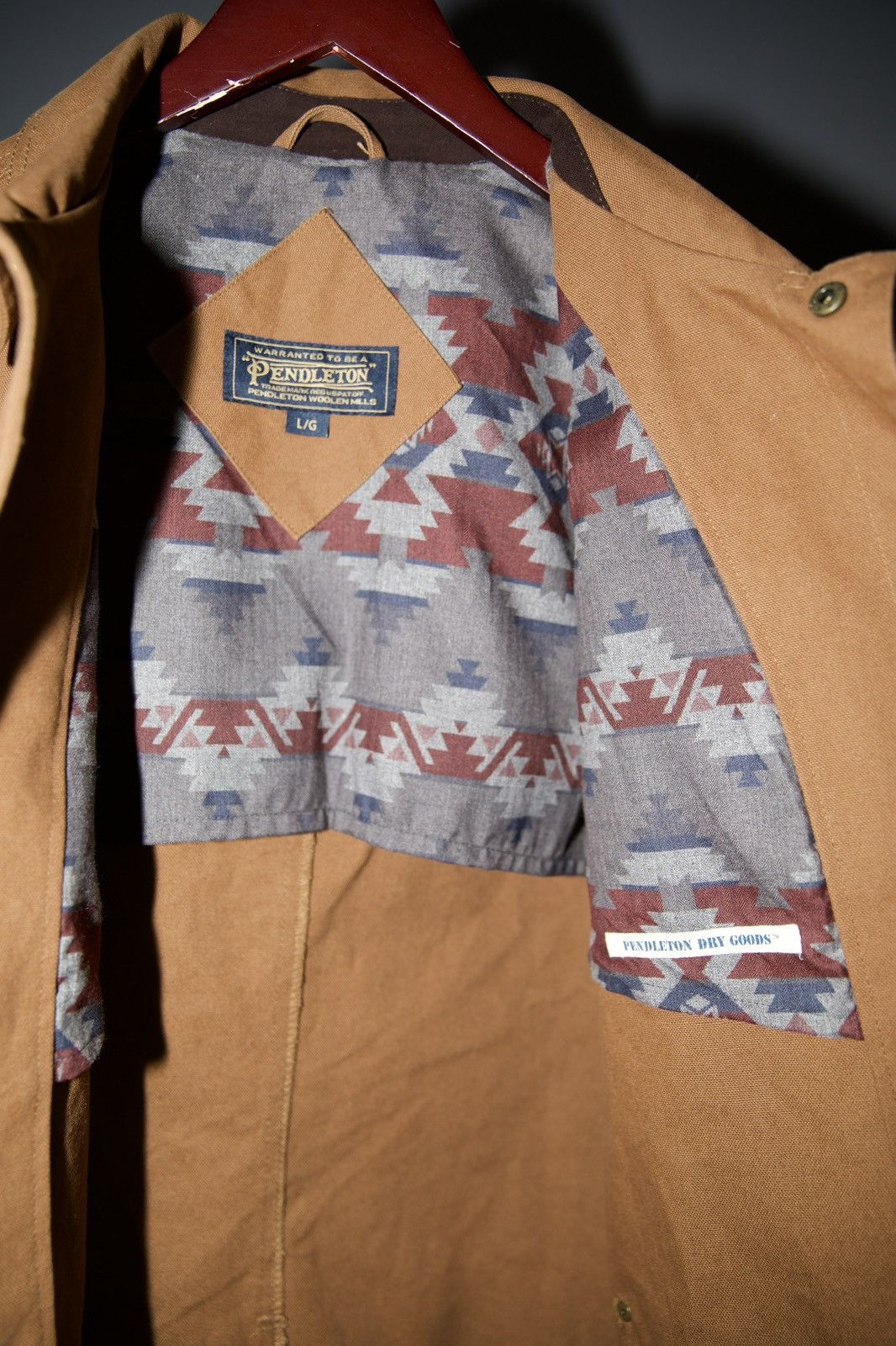 Pendleton Pendleton Dry Goods Canvas Workwear Jacket Heavyduty Size US L / EU 52-54 / 3 - 3 Thumbnail