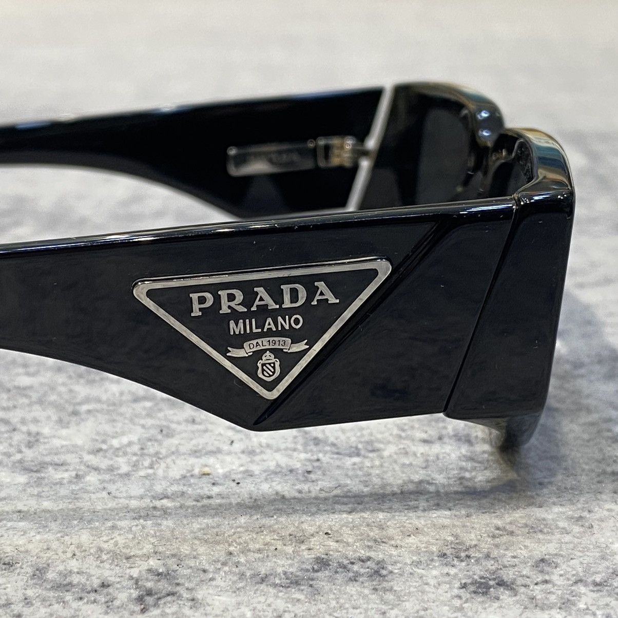 Prada PRADA 0PR 09ZS 1AB5S0 BLACK DARK GREY Size ONE SIZE - 3 Thumbnail