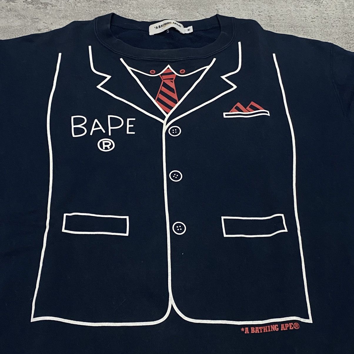 Bape Bape Tuxedo Sweatshirt OG Size US M / EU 48-50 / 2 - 2 Thumbnail