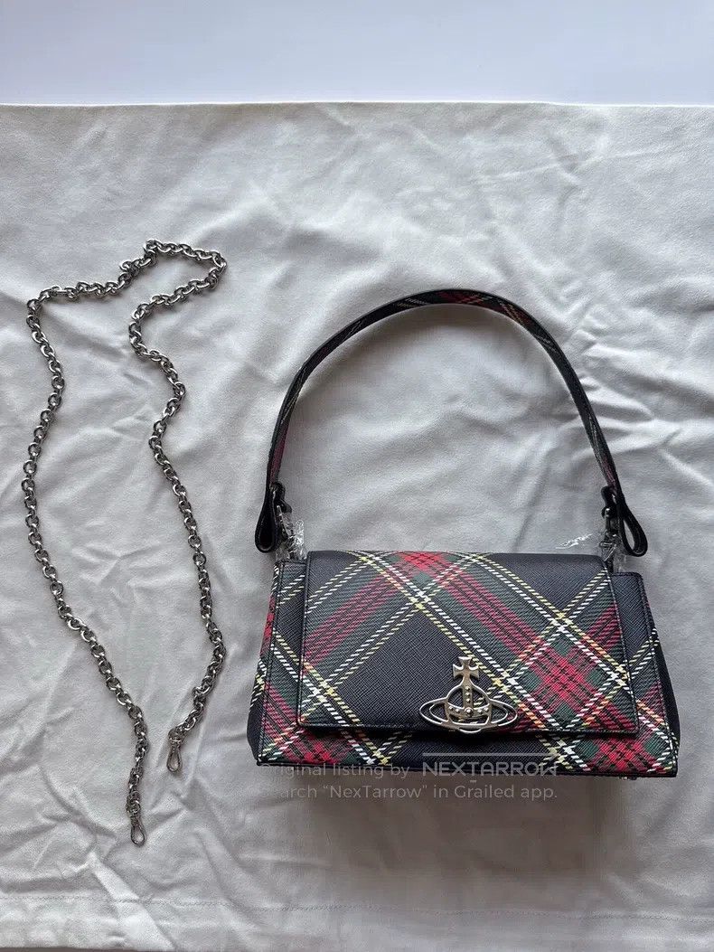 Vivienne Westwood Vivienne Westwood size os Small Hazel Crocodile Pattern Han Size ONE SIZE - 1 Thumbnail