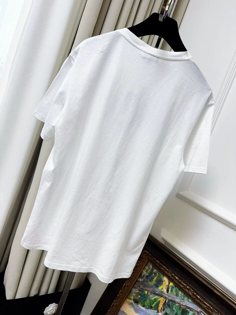 Chanel Chanel 24C vacation series white short-sleeved double C di Size S / US 4 / IT 40 - 2 Thumbnail