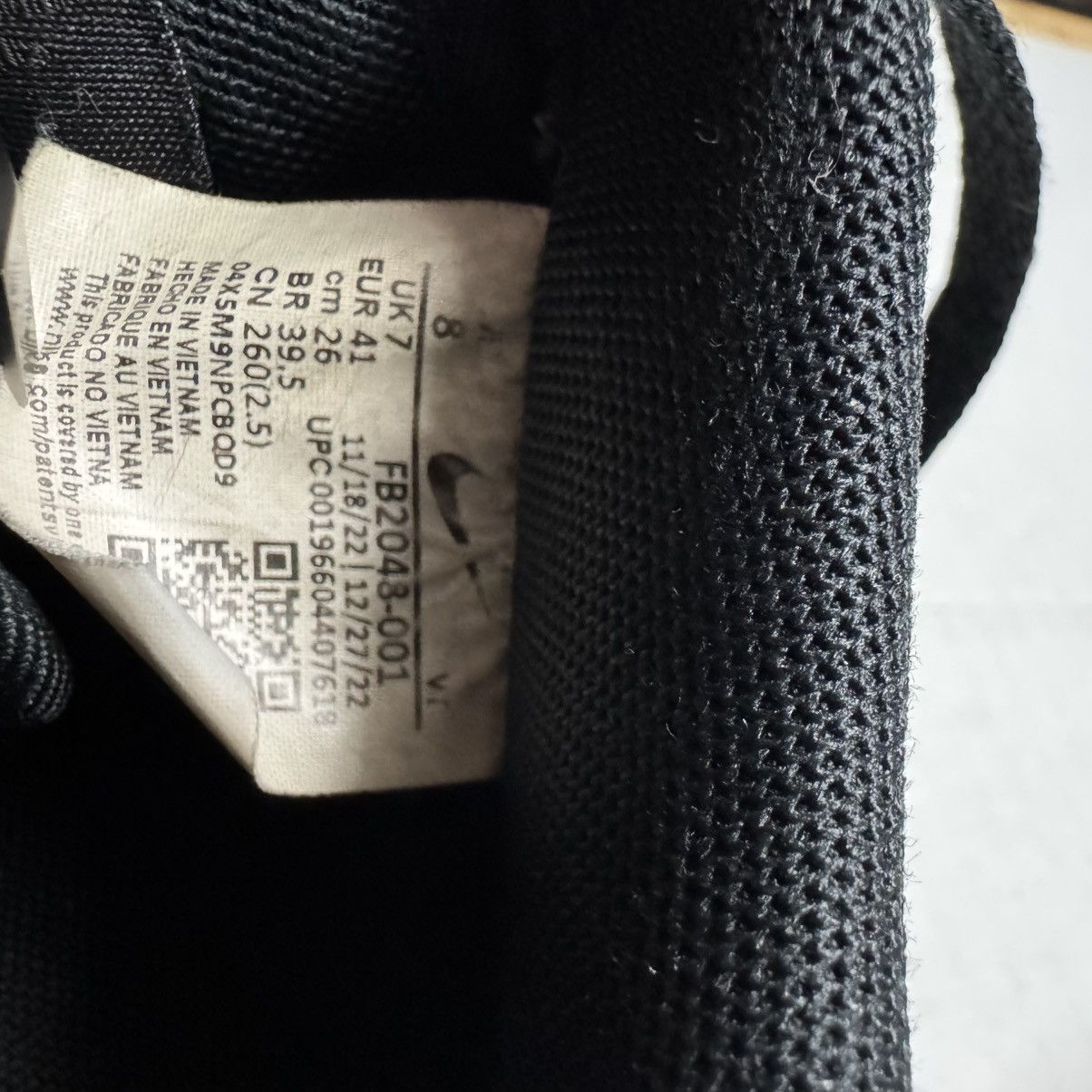 Nike Nike Air Force 1 Low Nylon Black White Size: 8 Size US 8 / EU 41 - 8 Thumbnail