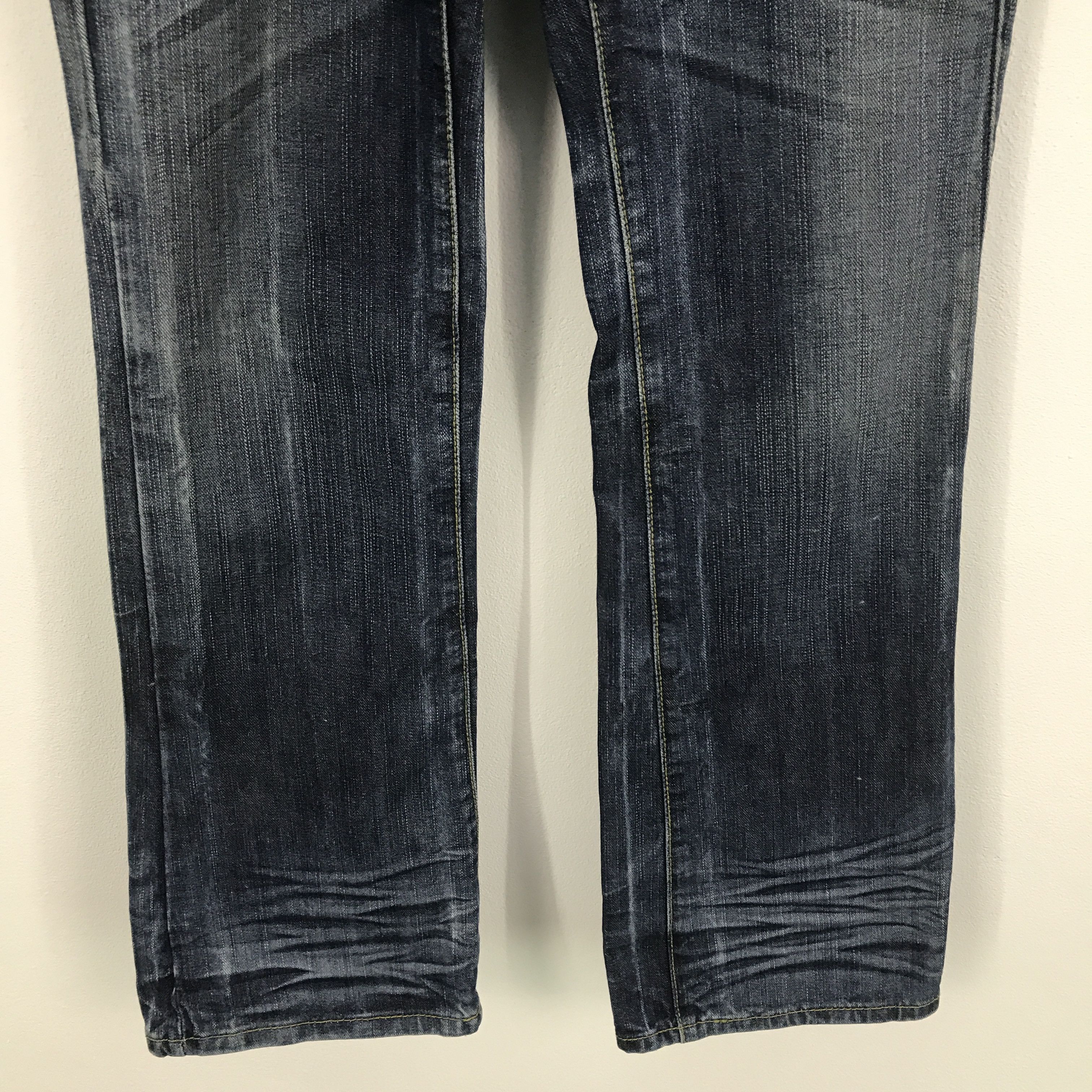 Japanese Brand Rare Flare Japan style yuki Bootcut denim jeans pants Size US 29 - 3 Thumbnail