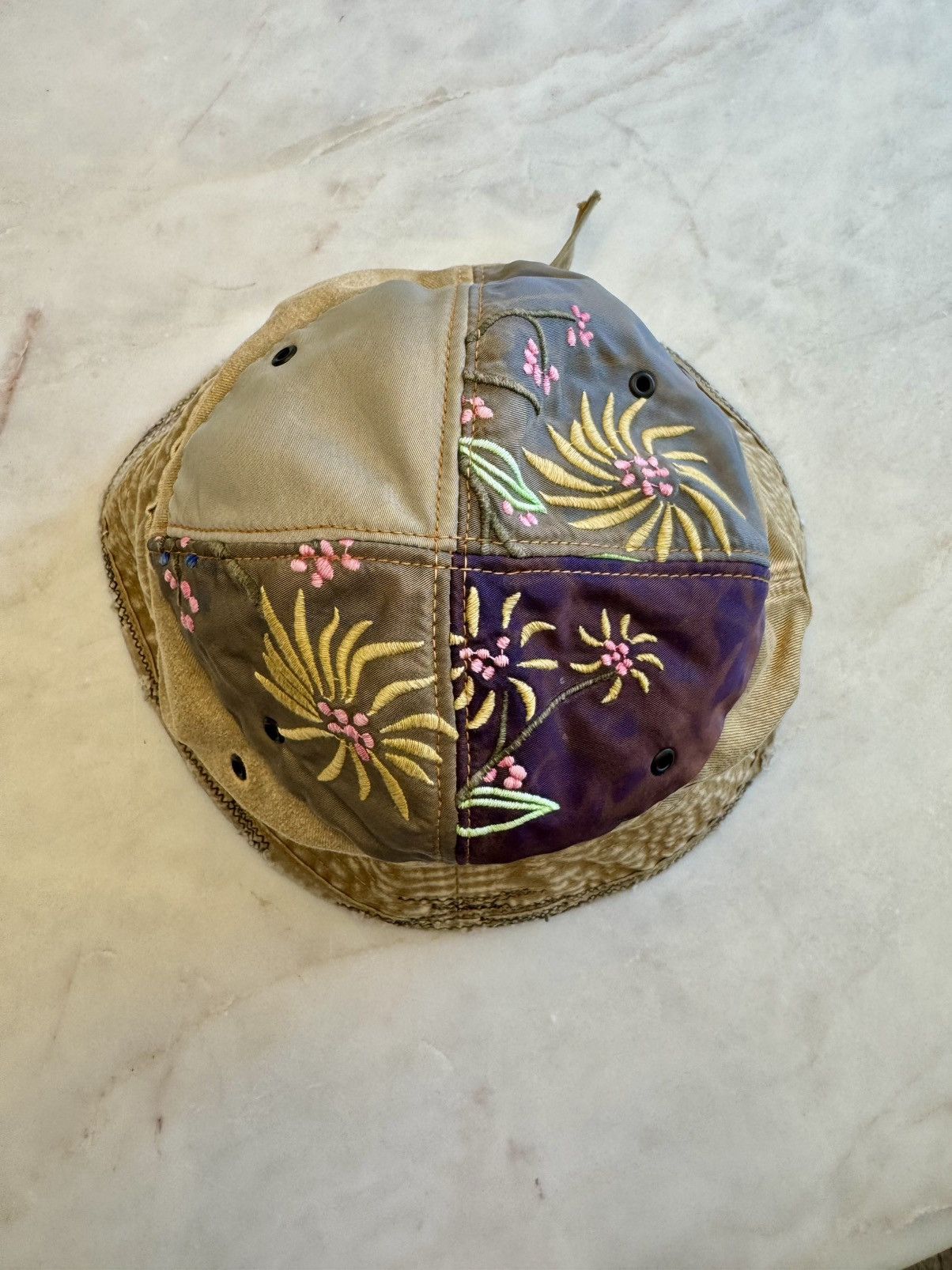 Kapital Kapital - Chino Bucket Hat Gypsy Remake (EK-1444) Size ONE SIZE - 3 Thumbnail