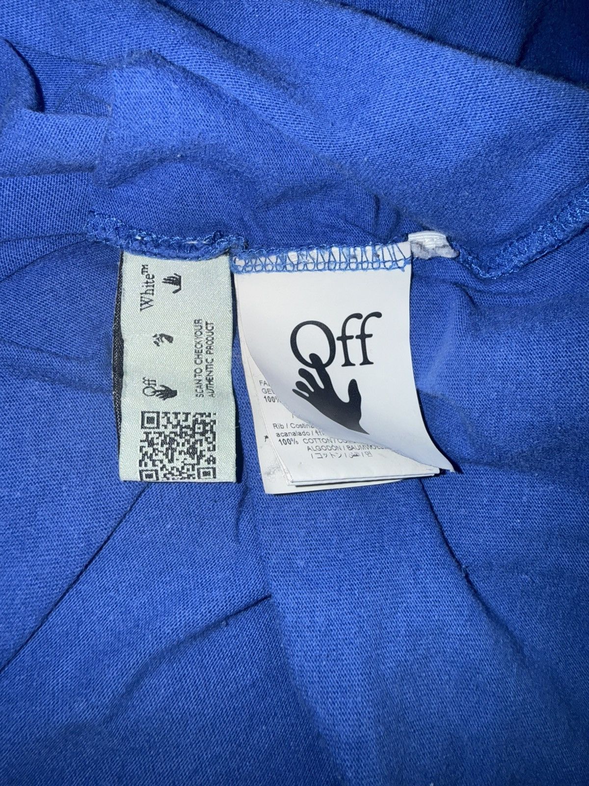 Off-White Off white hand tee Size US XL / EU 56 / 4 - 10 Thumbnail