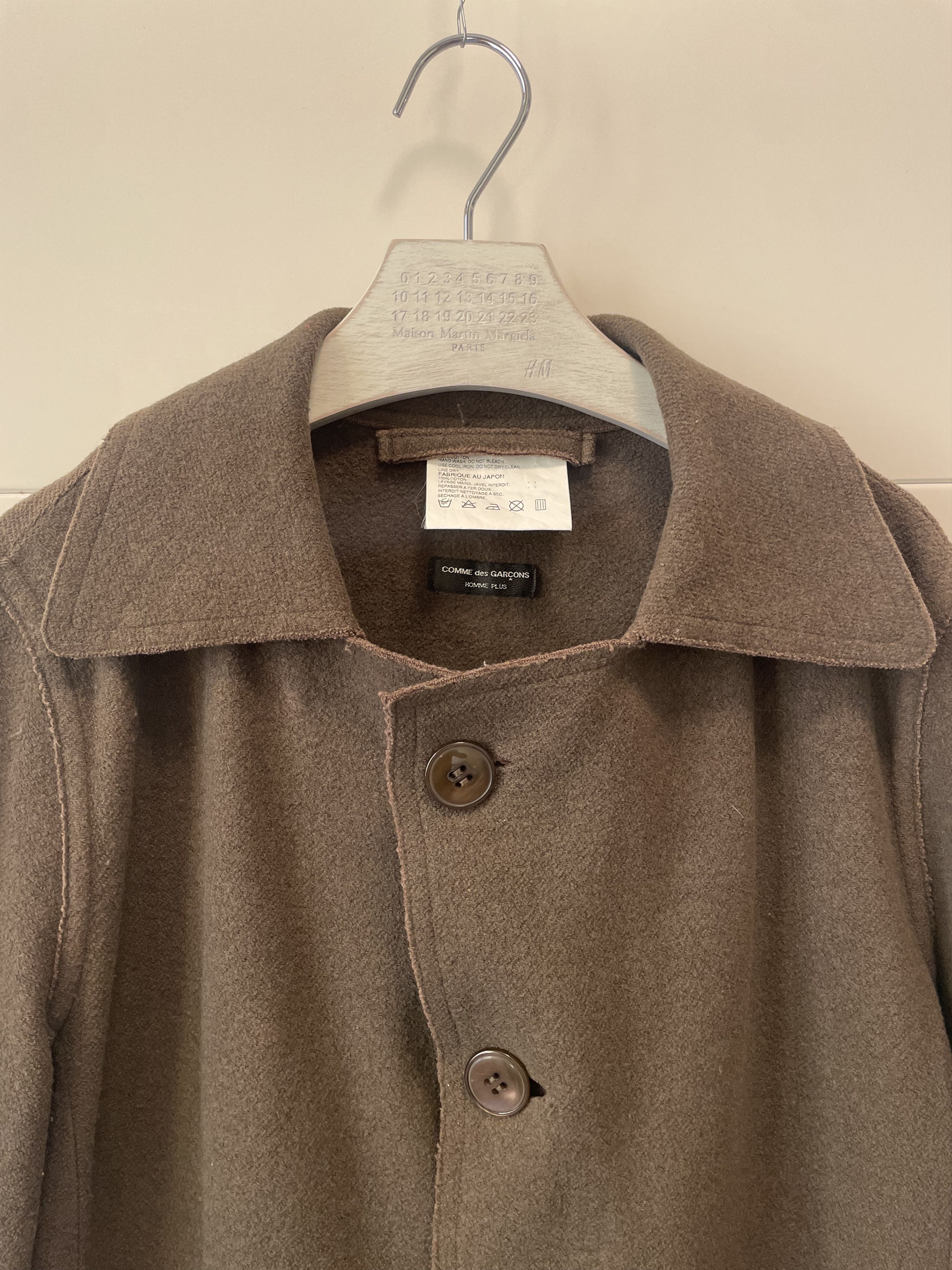 Comme des Garcons × Comme des Garcons Homme Plus Lightweight, unlined, thick cotton jacket, size M Size US M / EU 48-50 / 2 - 11 Thumbnail