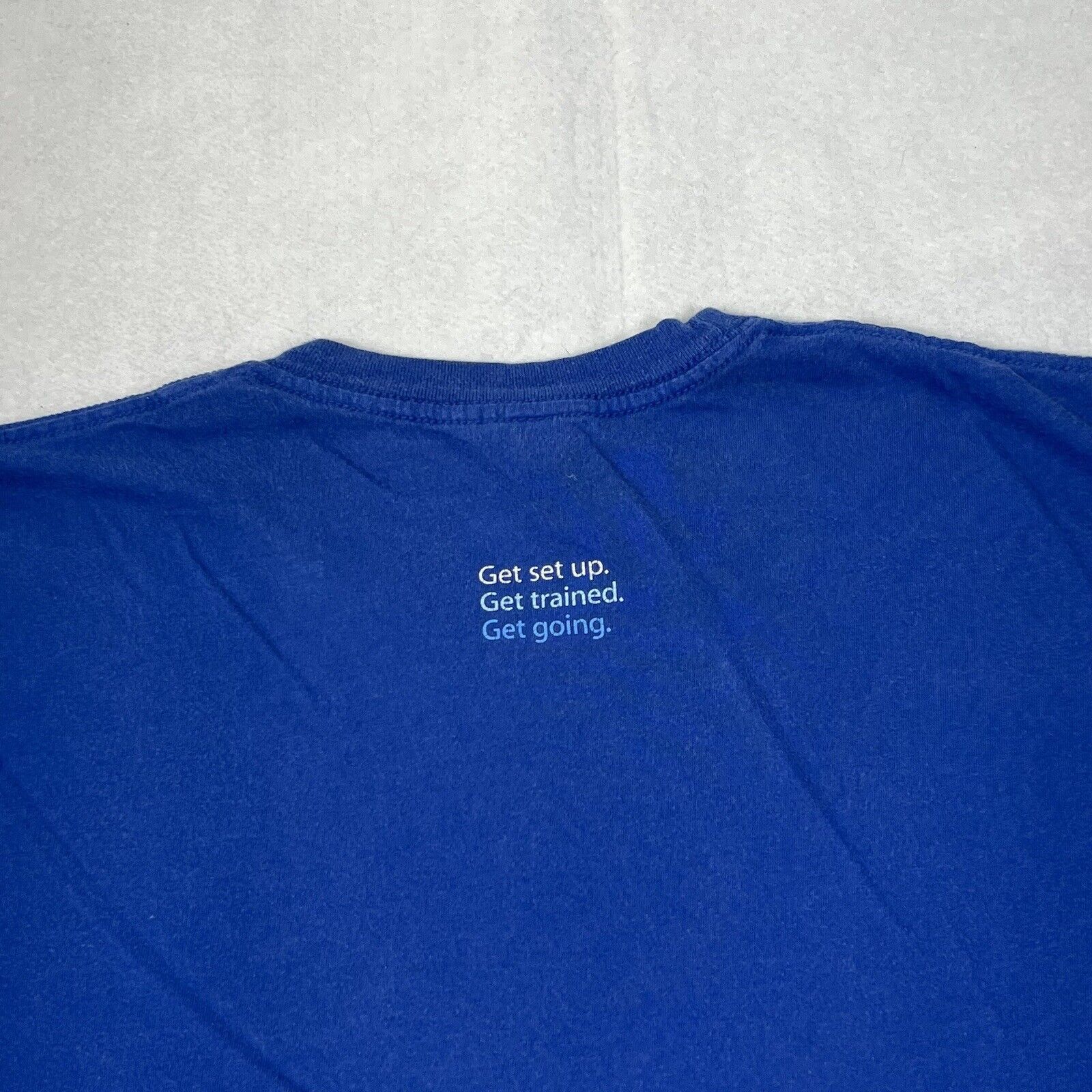 American Apparel Vintage Apple Computers Trainer One To One Employee Tee Size US XL / EU 56 / 4 - 12 Thumbnail