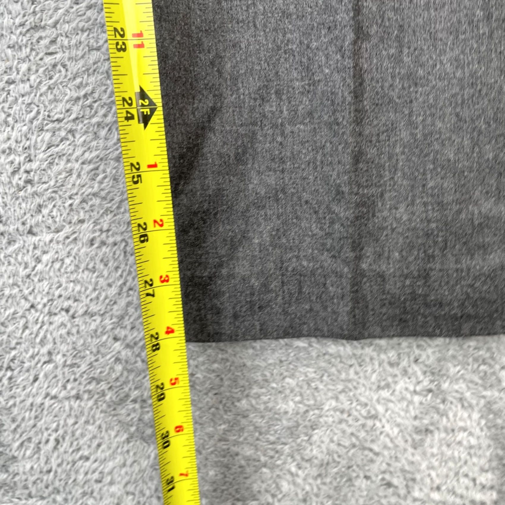 Talbots Talbots Heritage Pants Womens 4 Gray Heathered Wide-Leg Dress Pants Regular Inseam 28 in Gray Wool Blend Formal Dress Pants Womens Mens? Size 24" / US 00 / IT 34 - 7 Thumbnail