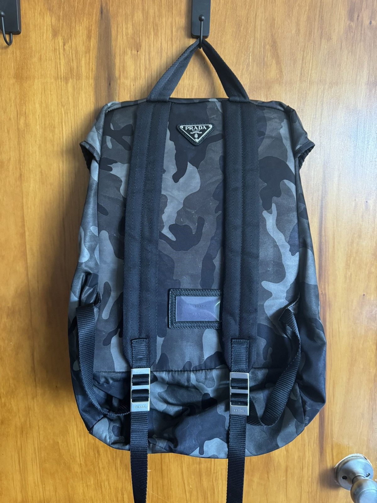 Prada Prada Camouflage Tessuto Backpack Size ONE SIZE - 6 Thumbnail