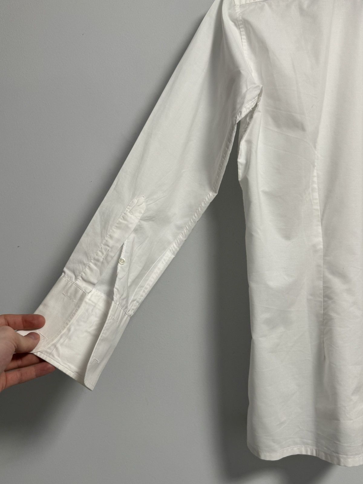 Givenchy Vintage 90s Givenchy shirt luxury y2k France cotton Button Size US L / EU 52-54 / 3 - 17 Thumbnail