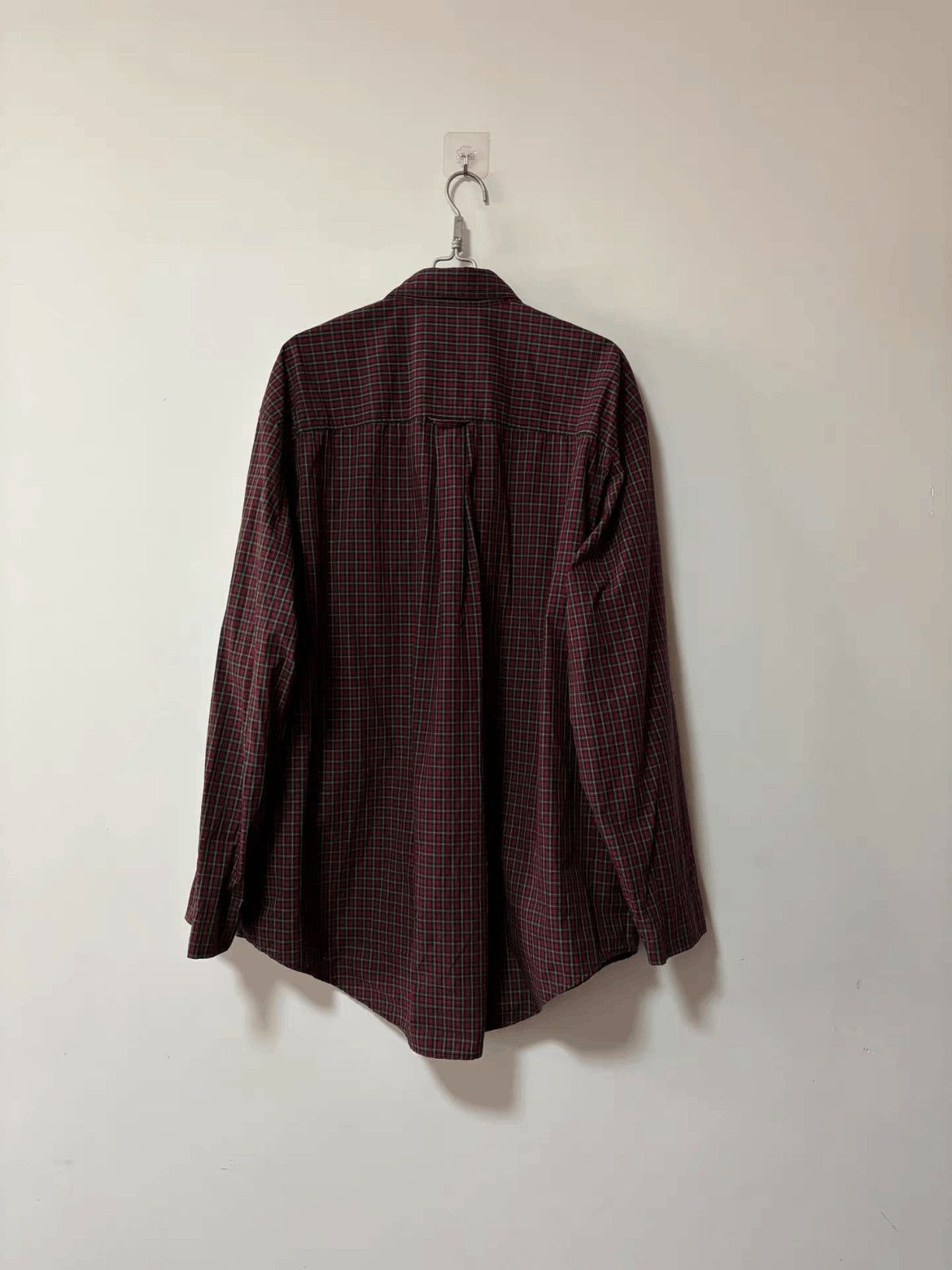 Balenciaga Balenciaga 21SS Oversized Plaid Work Shirt-2507 Size US M / EU 48-50 / 2 - 2 Thumbnail