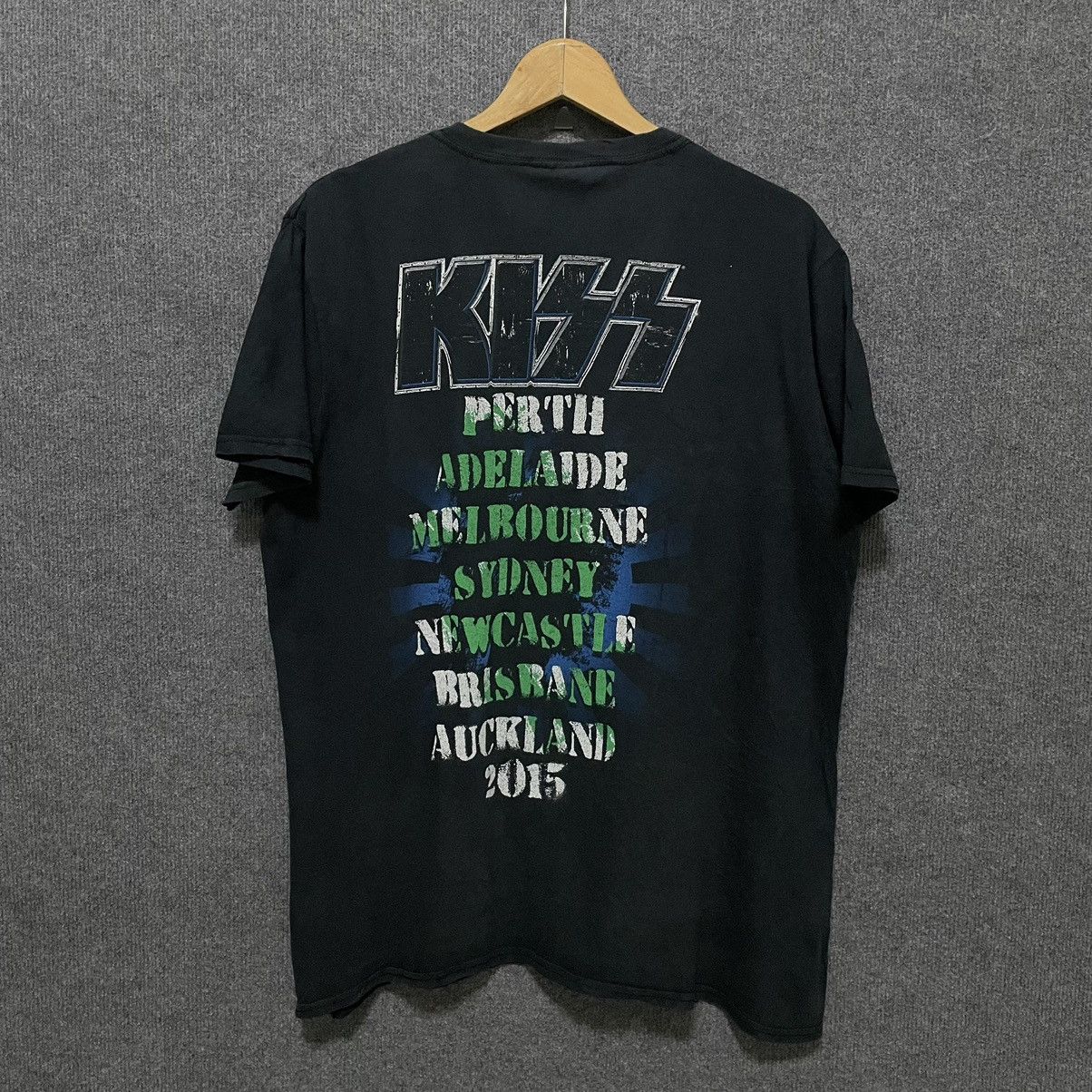 Band Tees × KISS × Vintage 2015 Kiss 40th Anniversary World Tour T Shirt Rare Size US L / EU 52-54 / 3 - 8 Thumbnail