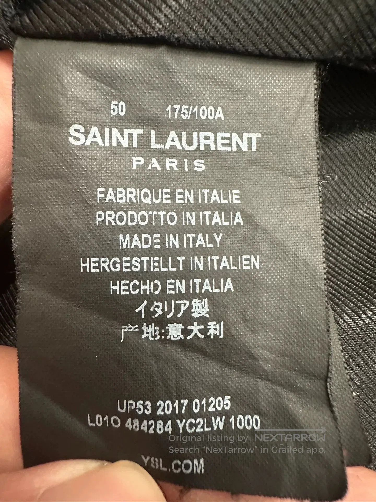 Saint Laurent Paris Saint Laurent Black Suede Leather Jacket. Size US M / EU 48-50 / 2 - 3 Thumbnail
