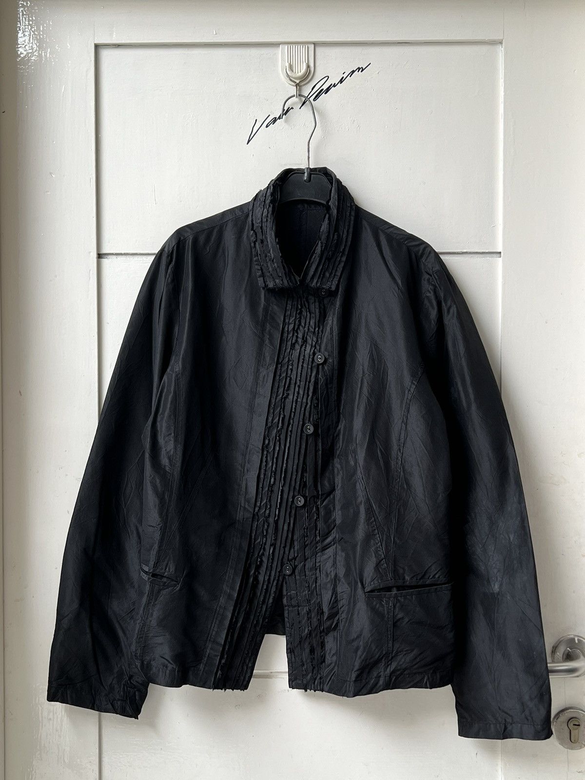Hiroko Koshino Homme HIROKO BIS HIROKO KOSHINO Black Shirt Size US S / EU 44-46 / 1 - 1 Thumbnail