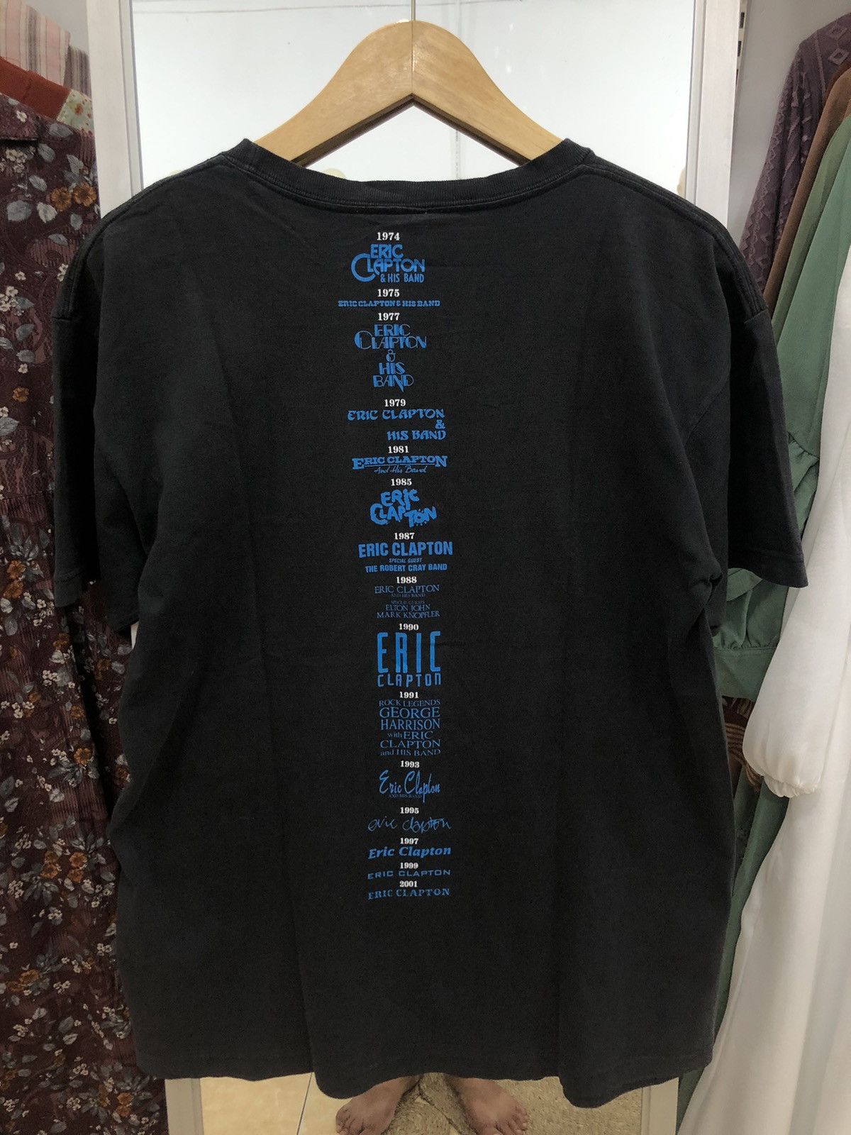 Band Tees × Vintage 2003 japan Tour Eric Clapton tee Size US L / EU 52-54 / 3 - 2 Thumbnail