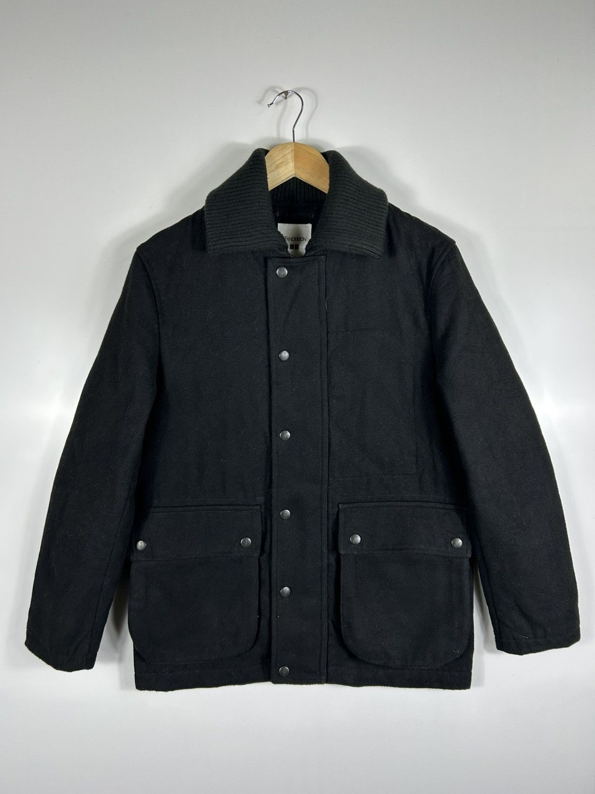 JW Anderson × Japanese Brand × Uniqlo 🔥J.Wanderson Uniqlo Wool Button Jacket Size US S / EU 44-46 / 1 - 1 Thumbnail