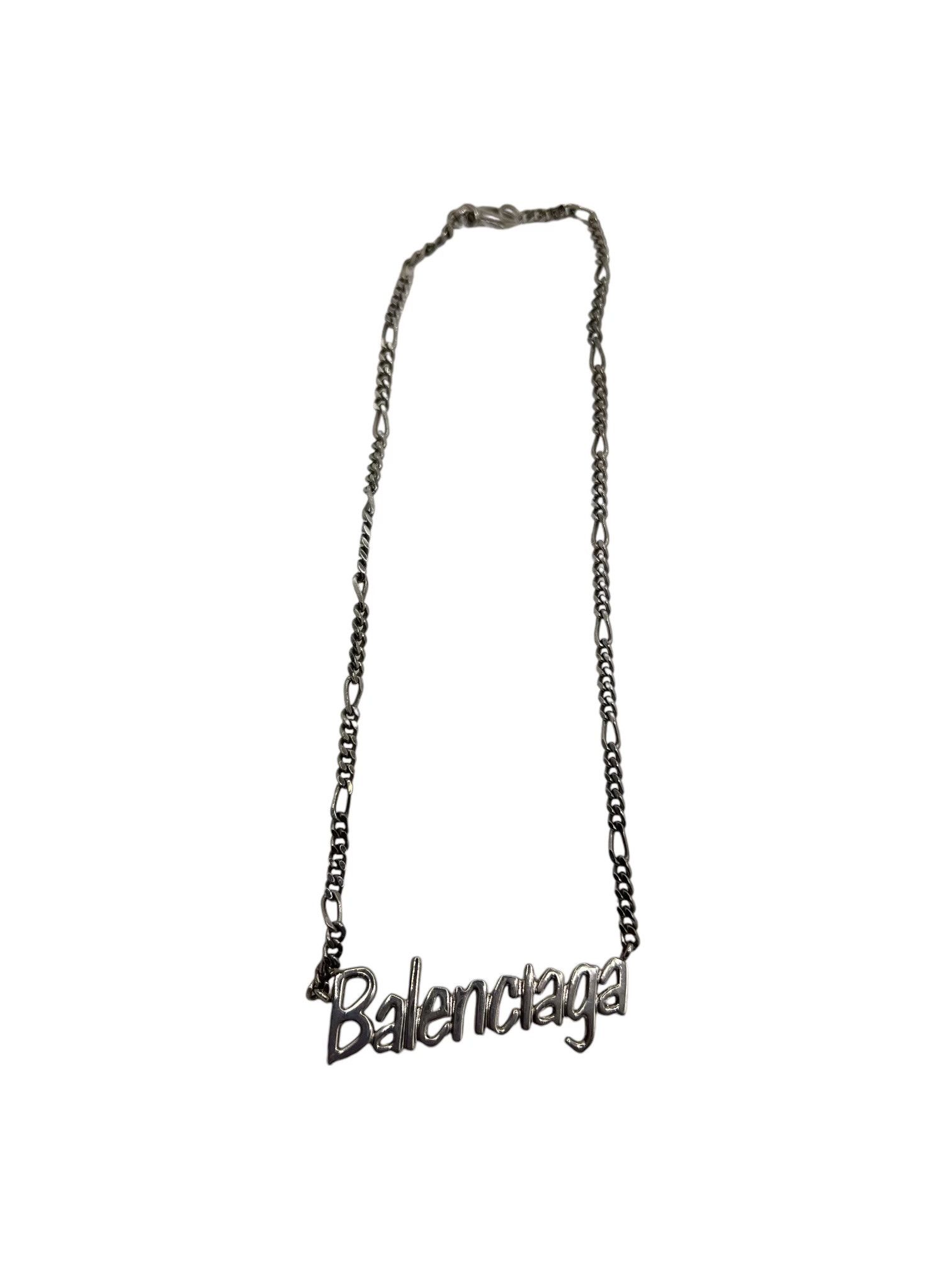 Balenciaga Balenciago Typo Necklace Size ONE SIZE - 1 Thumbnail
