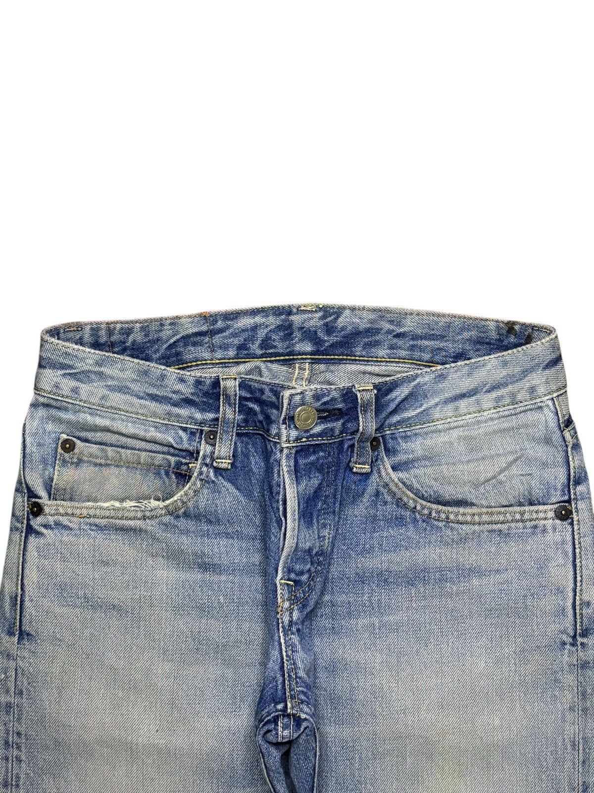 HOLLYWOOD RANCH MARKET Vintage Japanese HR Market Selvedge Mud Wash Loose Jeans Size US 28 / EU 44 - 5 Thumbnail