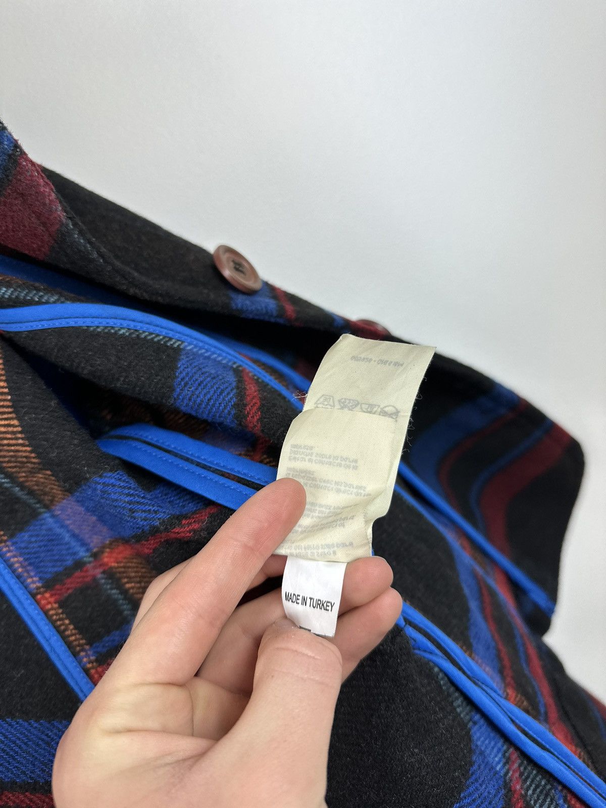 Iceberg Vintage 90s Iceberg Checkered Luxury Designer Blazer Jacket Size M / US 6-8 / IT 42-44 - 15 Thumbnail