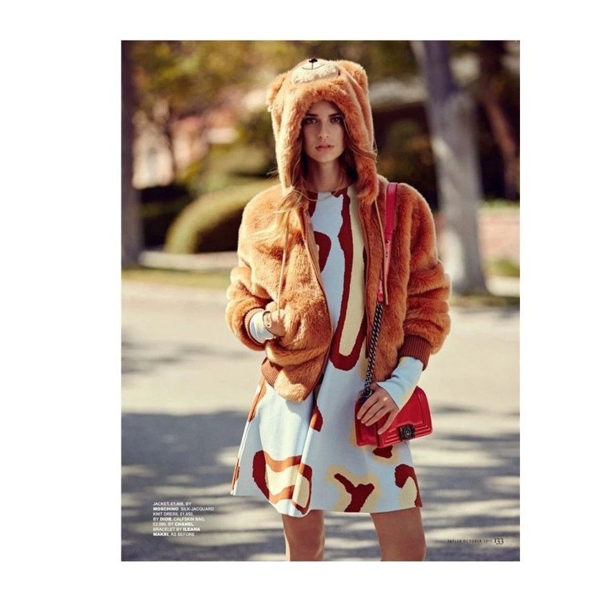 Moschino AW15 Moschino Couture Jeremy Scott Teddy Bear Bomber Hoodie Size M / US 6-8 / IT 42-44 - 12 Thumbnail