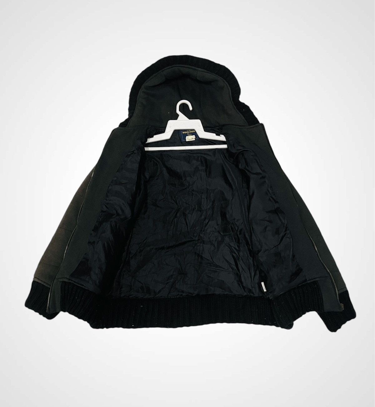 Vintage × Woolrich Woolen Mills Woolrich Hoodie Jacket Size US M / EU 48-50 / 2 - 2 Thumbnail