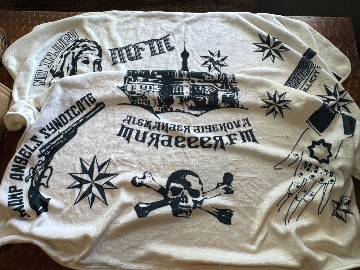 murd333r.fm MFM Tattoo Blanket Friends & Family New Size ONE SIZE - 9 Thumbnail