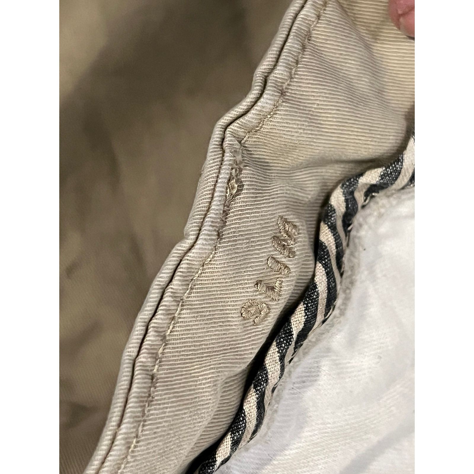 American Eagle Outfitters American Eagle Slim Fit Beige Jeans Men's 30x34 Size US 30 / EU 46 - 4 Thumbnail