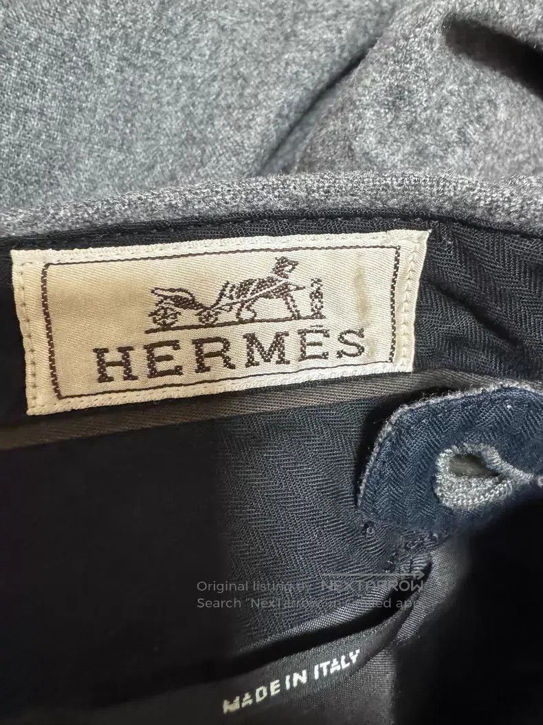 Hermes Hermes Casual Pants, 100% Cashmere. Side Pockets are Lamb Size 25" / US 0 / IT 36 - 6 Thumbnail