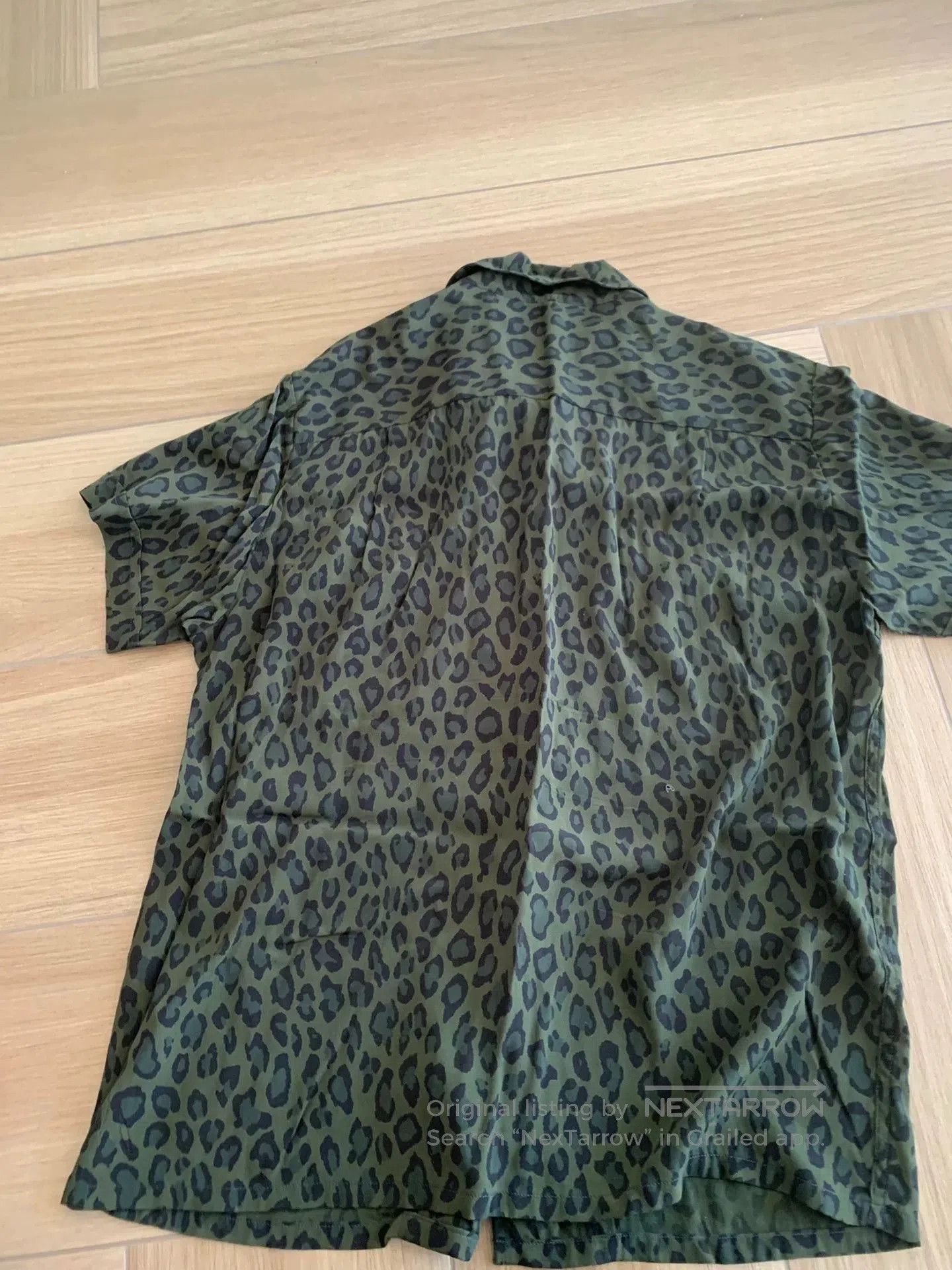 Japanese Brand Japanese Leopard Print Loose Summer Shirt. Size US XL / EU 56 / 4 - 7 Thumbnail