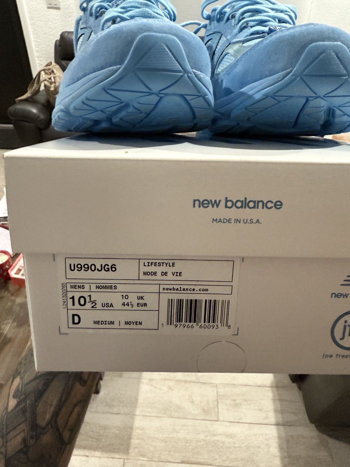 Joe Freshgoods × New Balance Joe Freshgoods x New Balance 990v6 Prom Blue Size US 10.5 / EU 43-44 - 6 Thumbnail