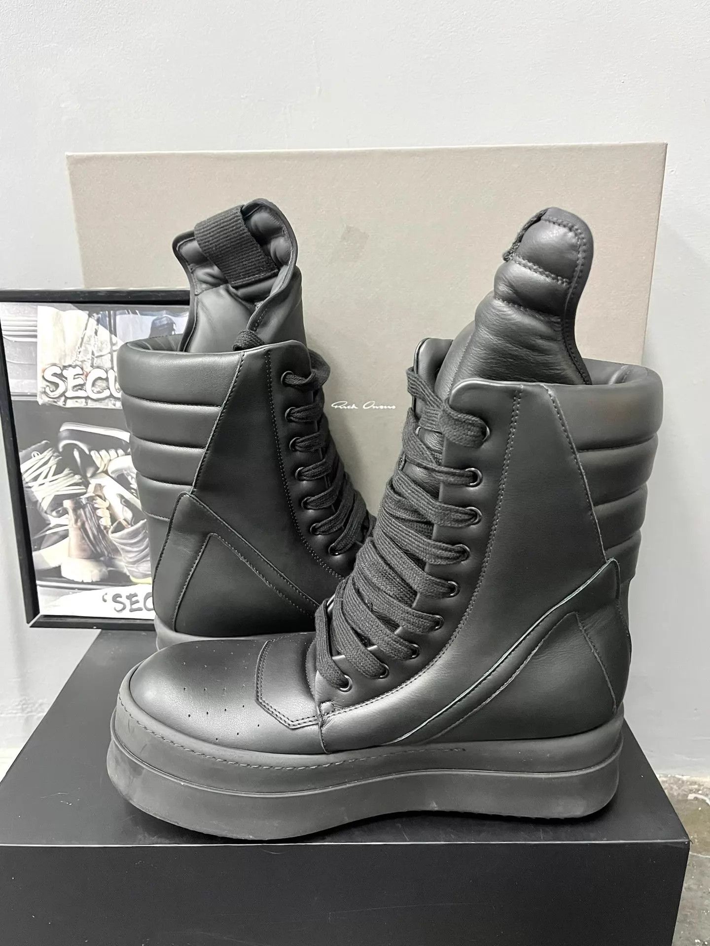 Rick Owens Rick Owens 25SS Oversized Triangle High Boots K34 Size US 7 / EU 40 - 7 Thumbnail