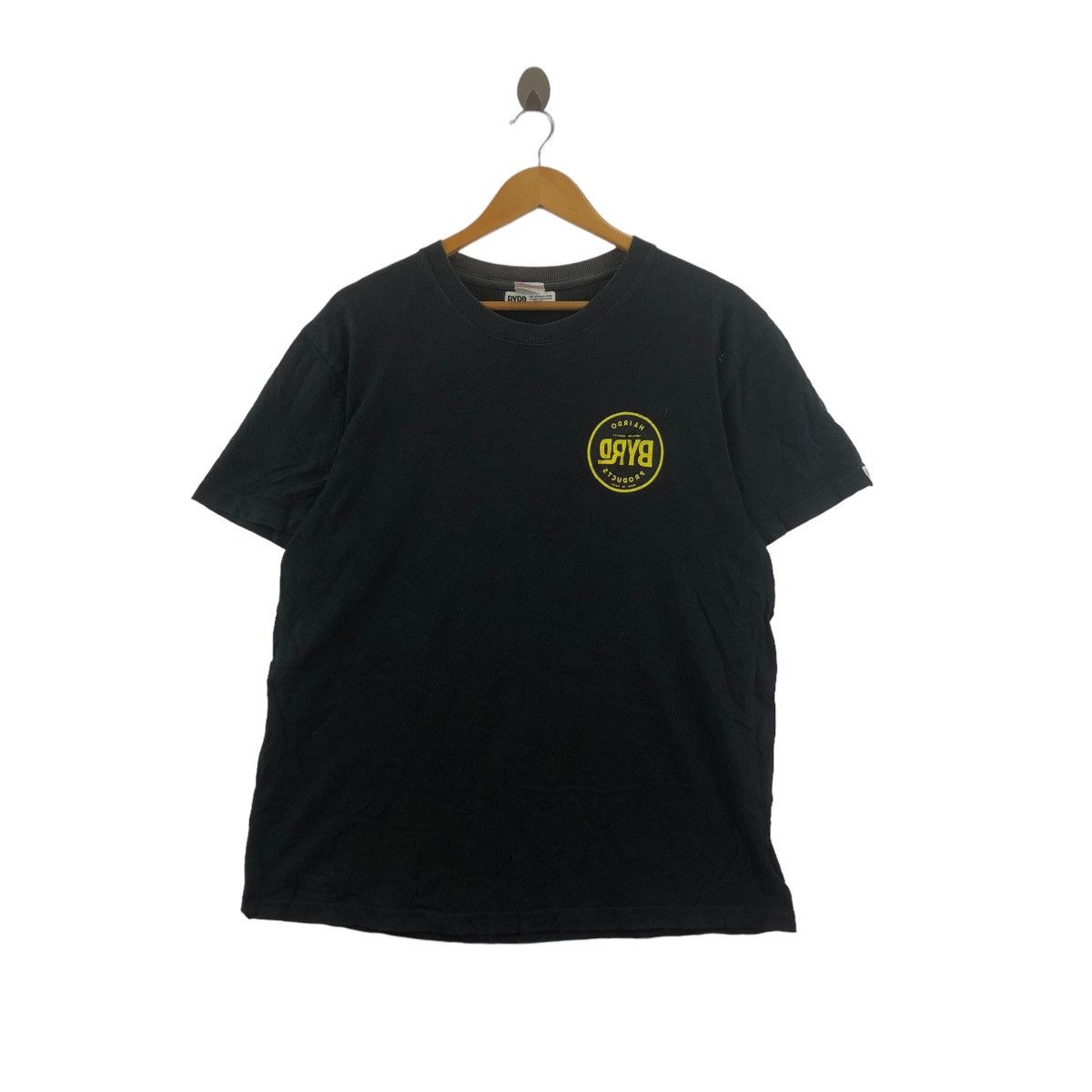 Vintage BYRD HAIRDO PRODUCTS Promo Ads Tee Shirt Top