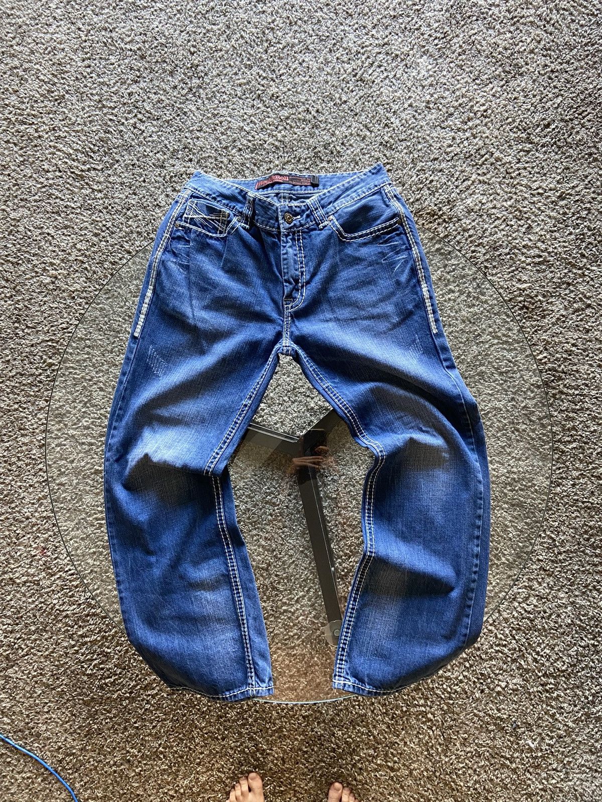 Other Rock & Roll Cowboys Denim Relaxed Boot Cut Jeans Size US 32 / EU 48 - 1 Thumbnail