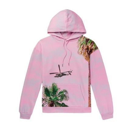 Celine Loose Ave 57 Sky Hoodie in Cotton Fleece Size US XS / EU 42 / 0 - 1 Thumbnail