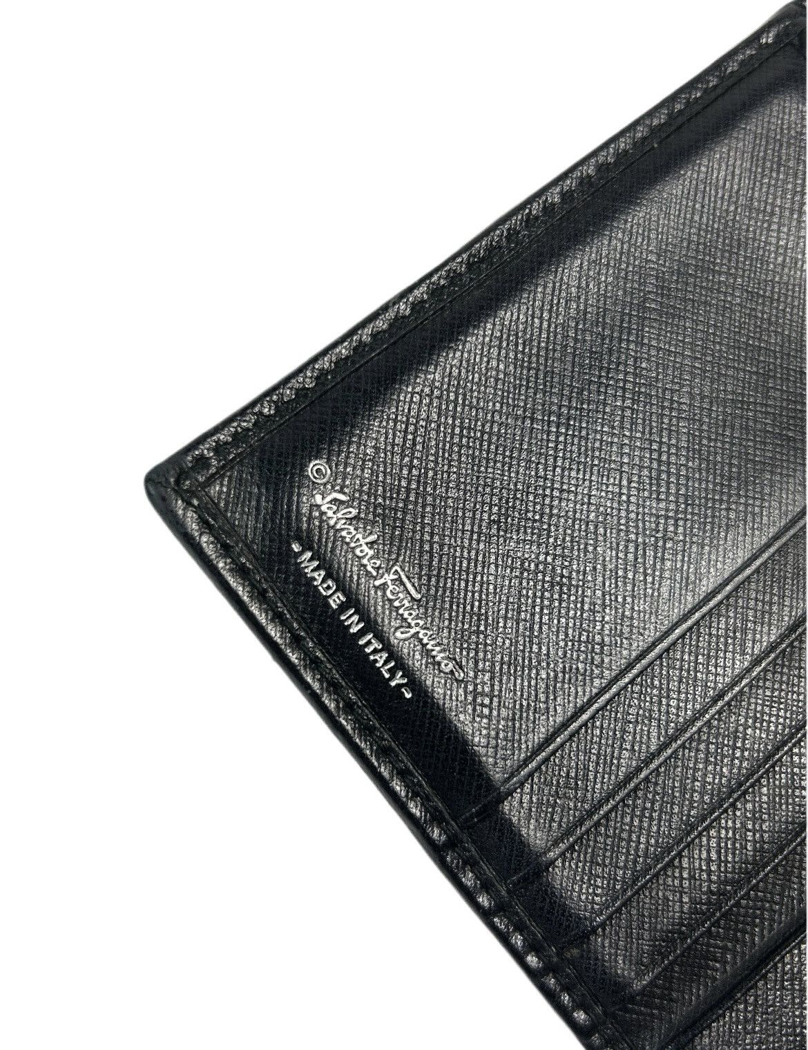 Salvatore Ferragamo Ferragamo Black Leather Bifold Wallet Size ONE SIZE - 4 Thumbnail