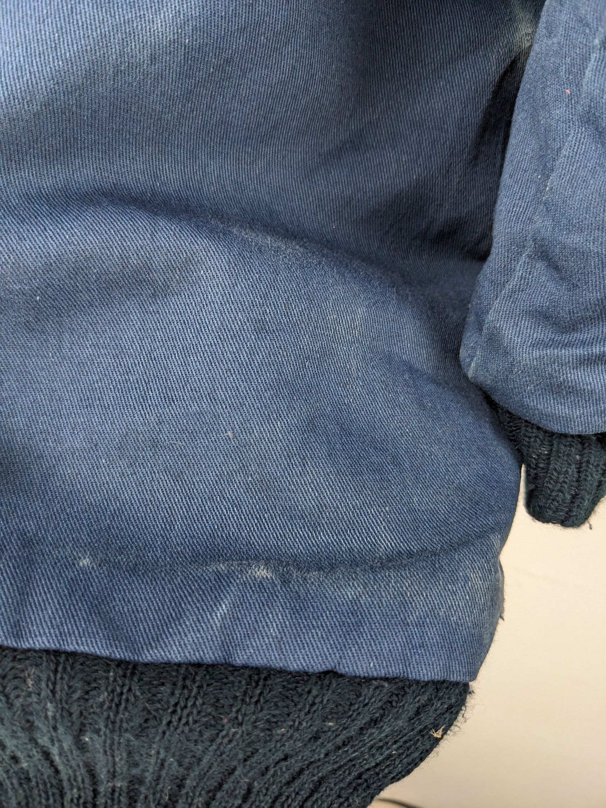Dickies × Vintage Vintage 1990s Dickies Bomber Jacket Faded Blue Made In USA Size US L / EU 52-54 / 3 - 10 Thumbnail