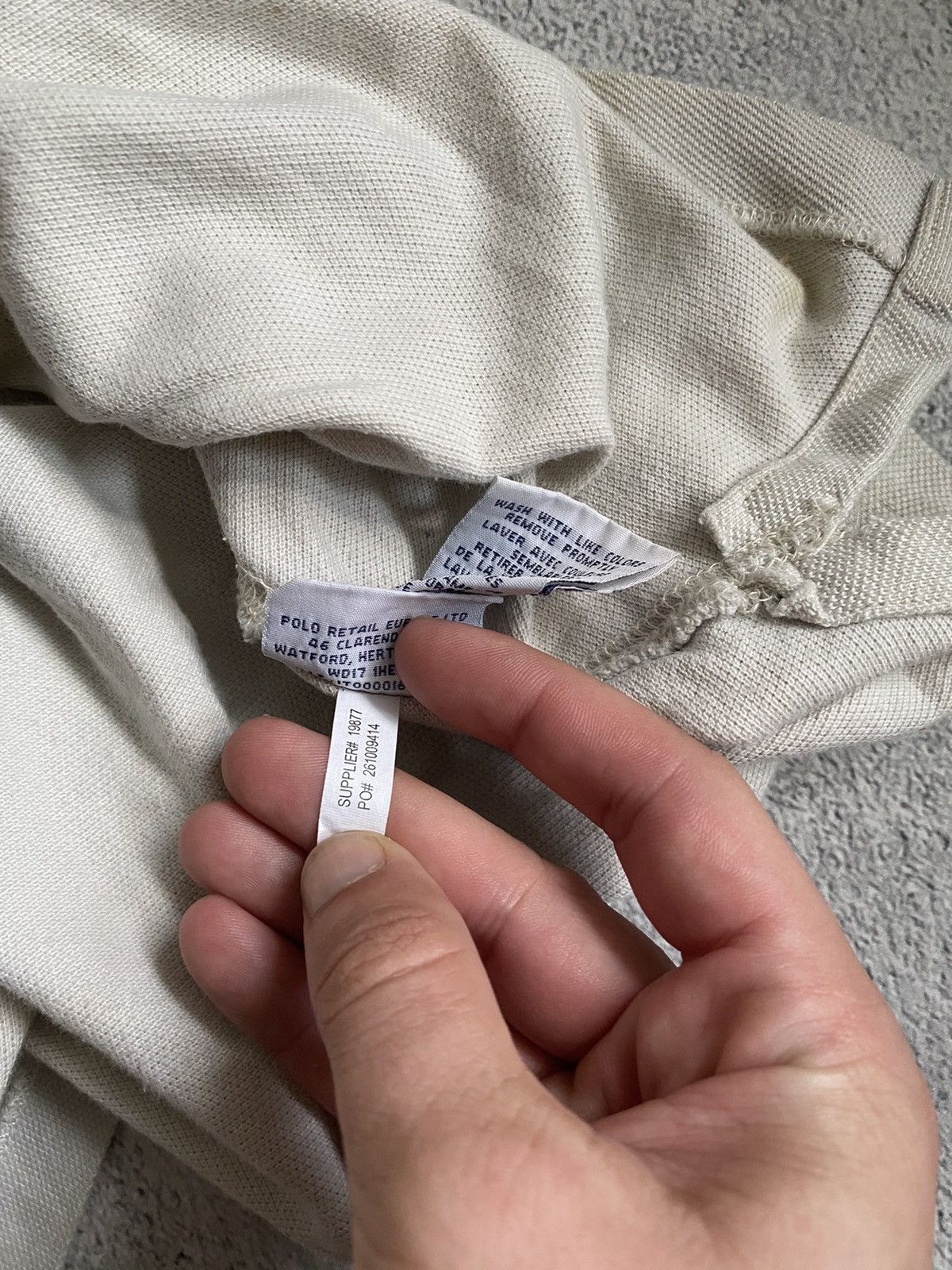 Polo Ralph Lauren × Vintage Vintage Polo Ralph Lauren rugby polo Size US L / EU 52-54 / 3 - 11 Thumbnail