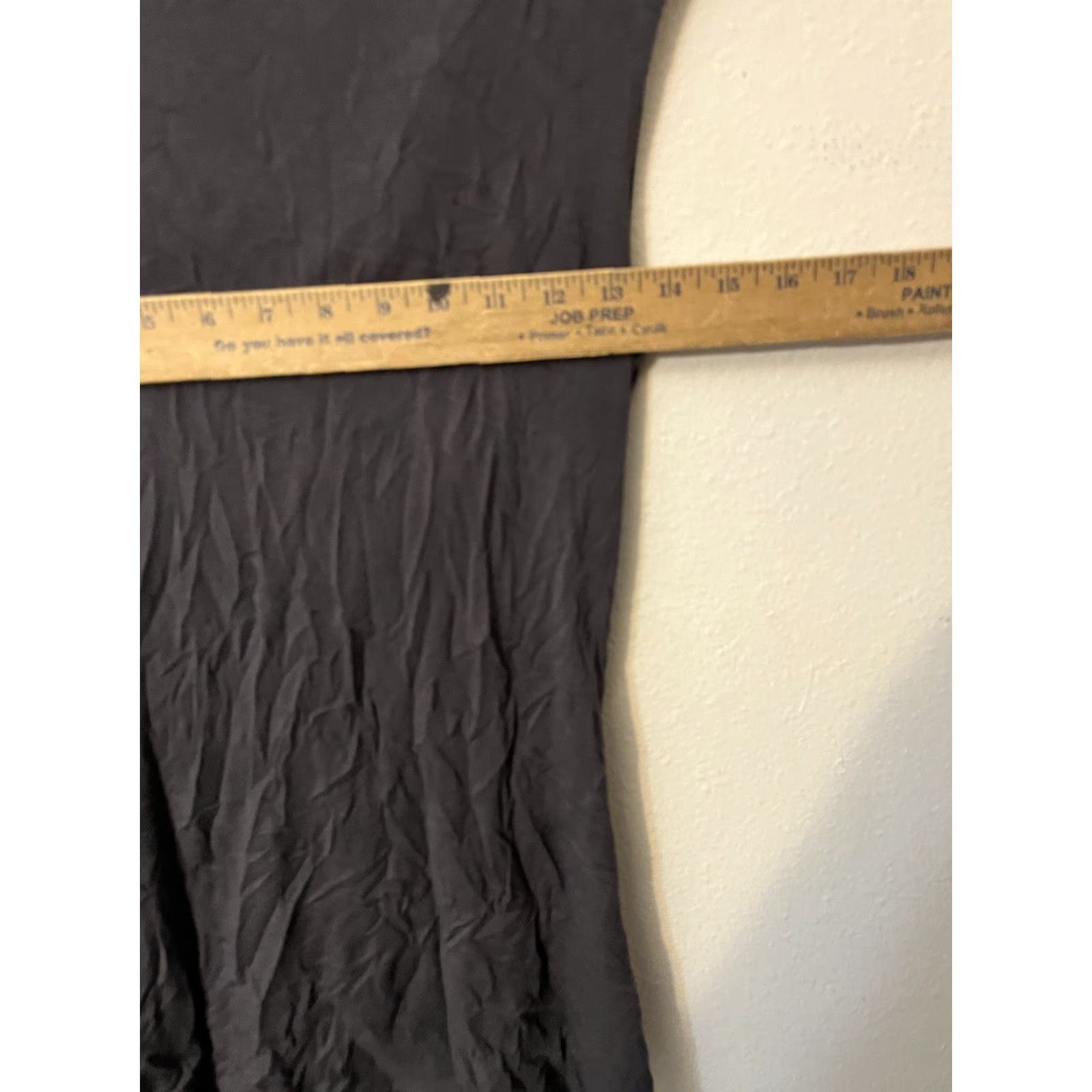 Express Express Womens Draped Twist Front Sleeveless Blouse L Black Stretch Casual Nuetral Size L / US 10 / IT 46 - 4 Thumbnail