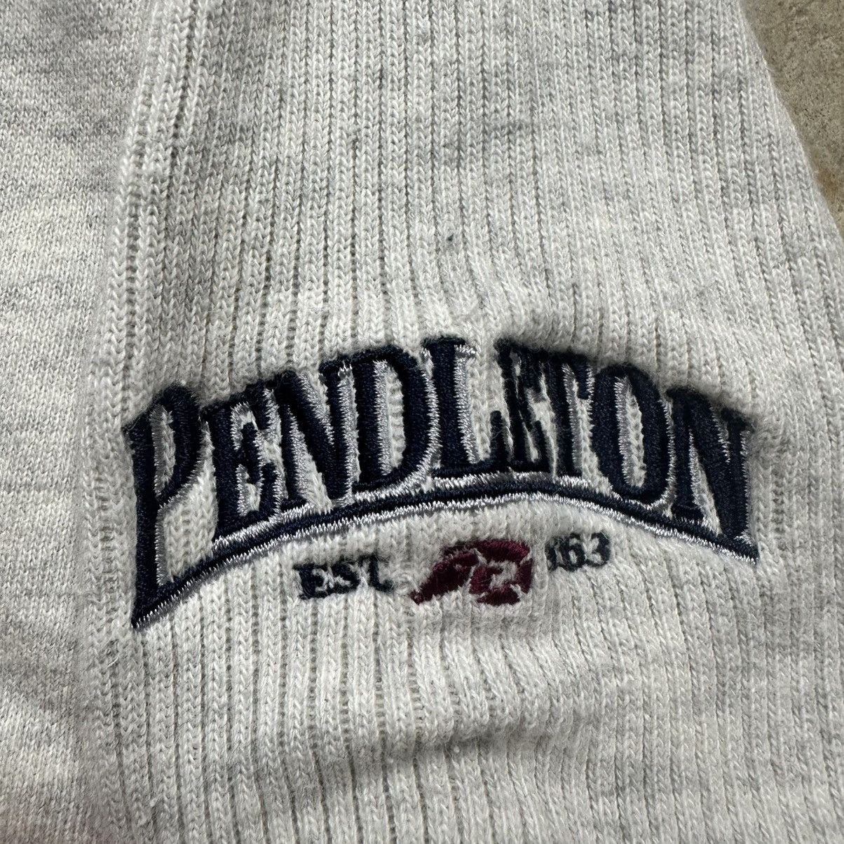 Pendleton Vintage 90s Pendleton Western Cotton Sweater Quarter Zip Size US XL / EU 56 / 4 - 4 Thumbnail