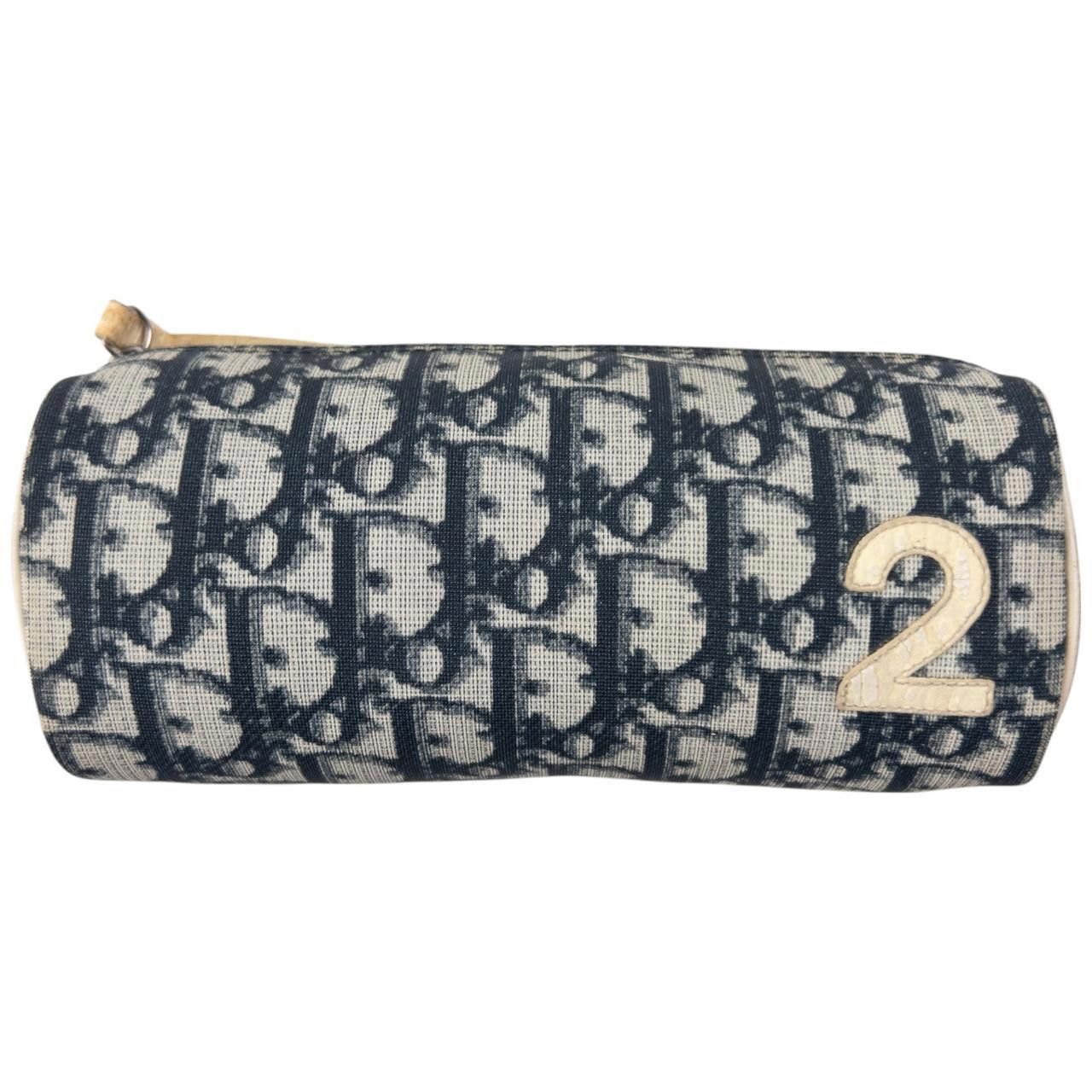 Dior Vintage Dior Monogram Mini Barrel Wrist Bag Size ONE SIZE - 1 Thumbnail